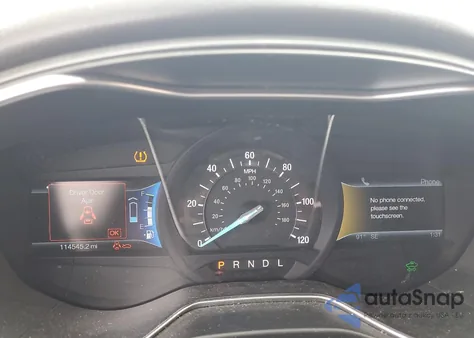 2013 Ford Fusion Titanium Phev из США, поврежденный, VIN 3FA6P0SU0DR285252